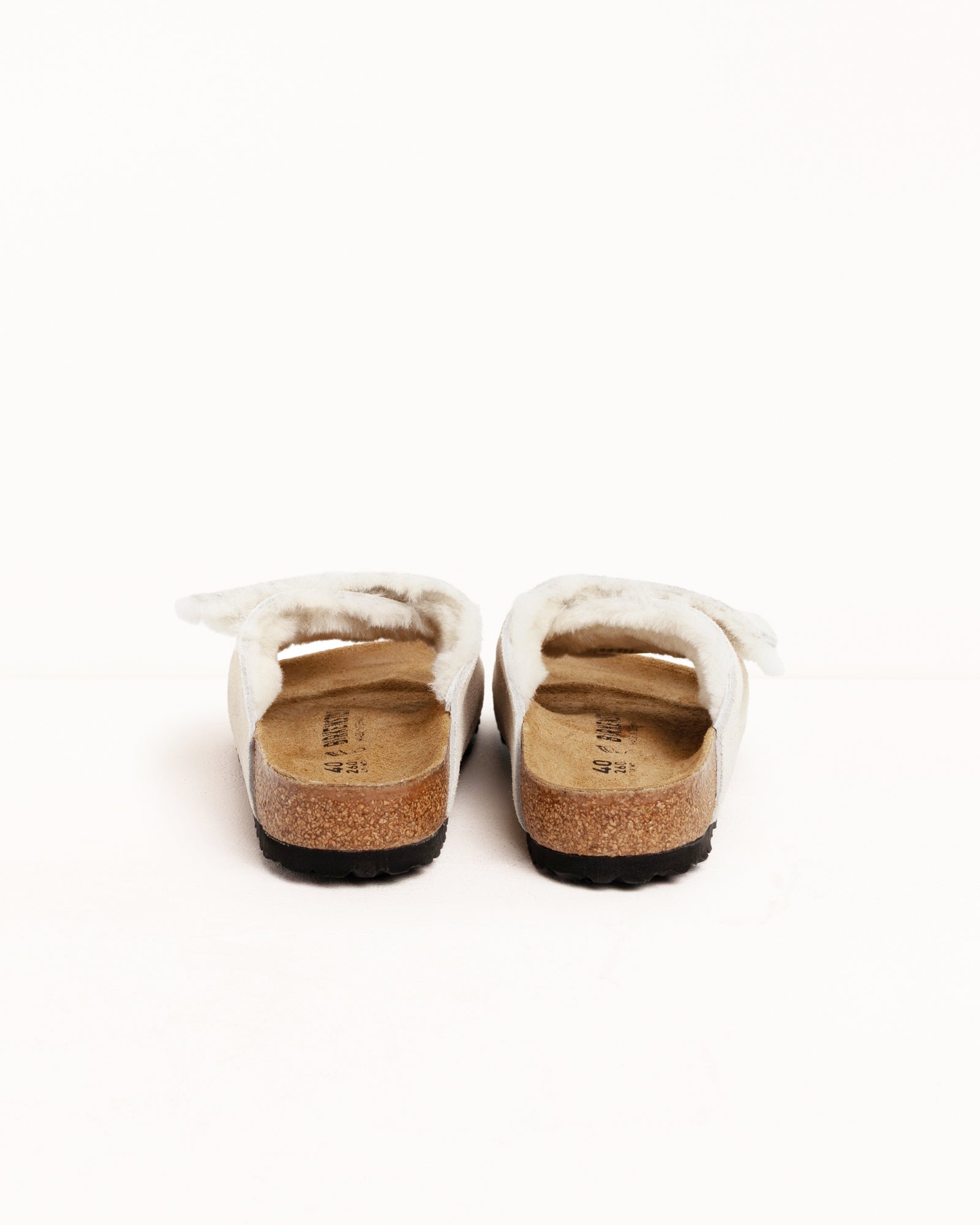 STÜSSY & BIRKENSTOCK SOLANA SHEARLING SLIDE