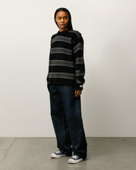 STRIPED WOOL SWEATER