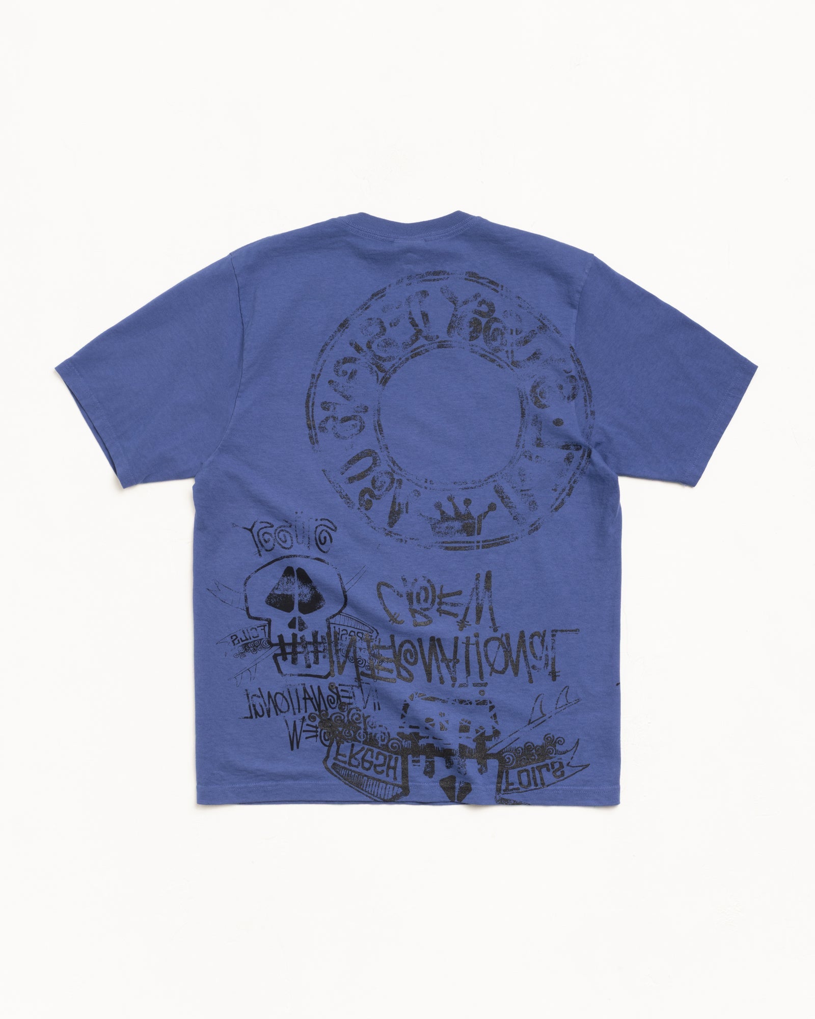SKULLS TEE PIGMENT DYED